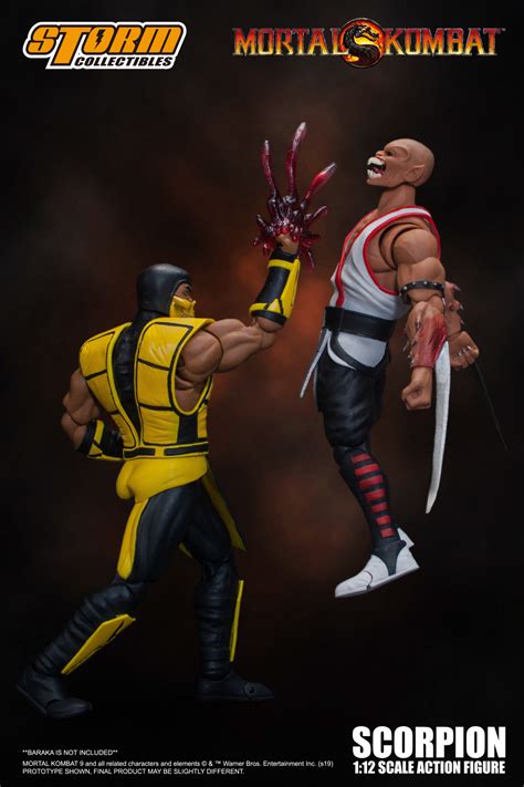 87112 Scorpion "Mortal Kombat 3", Storm Collectibles 1/12 Action Figure ...