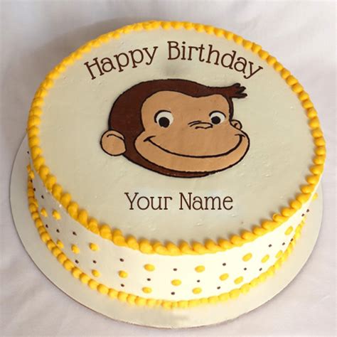 Monkey Birthday Cake Images