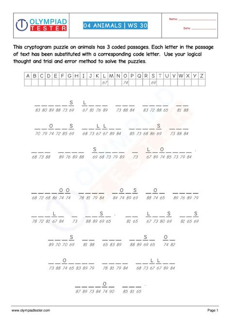 Cryptograms Puzzle Baron Free Printable Cryptograms Pdf Free | Rossy Printable