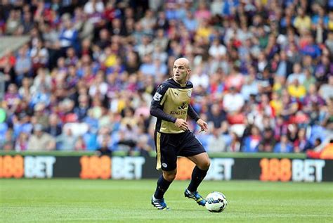 Leicester City's Esteban Cambiasso during the Barclays Premier League ...