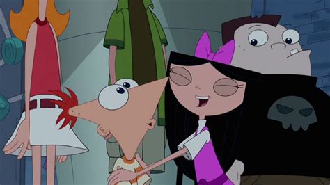 Image - Isabella and Phineas after their first kiss.jpg | Phineas and ...