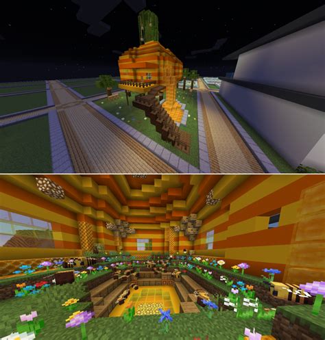 Minecraft beehive house : r/Minecraft