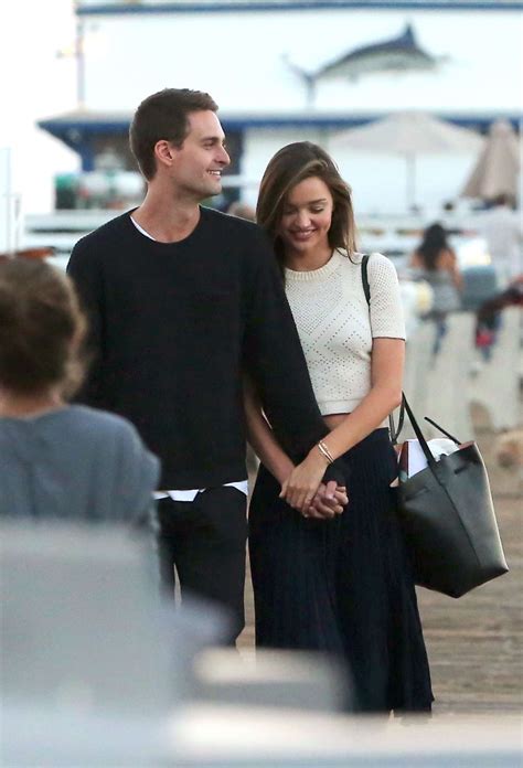 Miranda Kerr with Evan Spiegel Out in Malibu -13 | GotCeleb