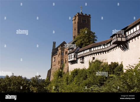 Wartburg castle, Eisenach, Thuringia, Germany Stock Photo - Alamy