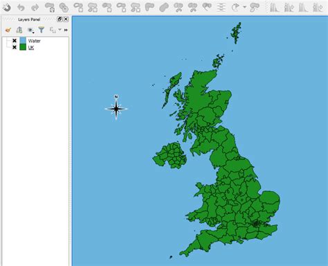 How to add north arrow to the project frame in QGIS - Geographic Information Systems Stack Exchange