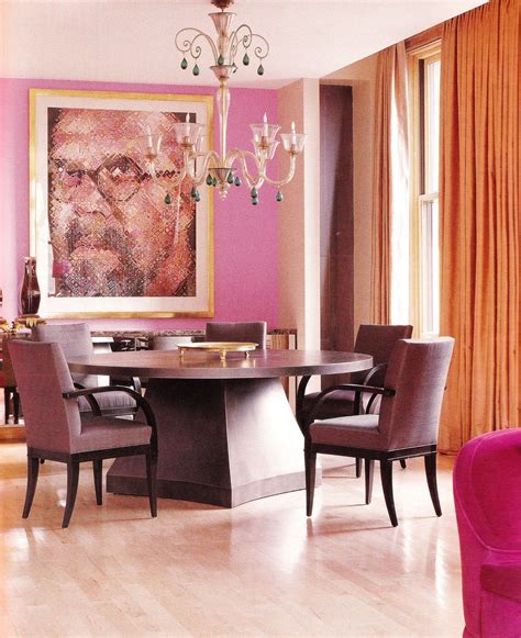 Pink dining room | Pink dining rooms, Home, Home decor