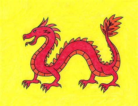 Chinese New Year Dragon Drawing - Lofton Treave