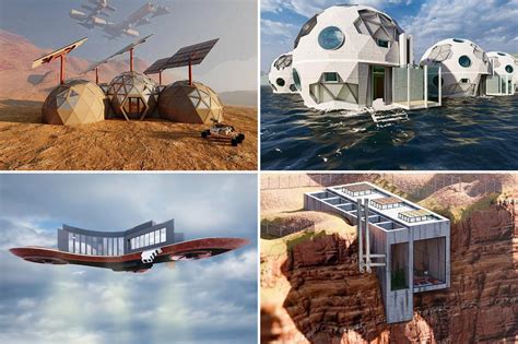 Architect says these are the 'flying homes' of the future