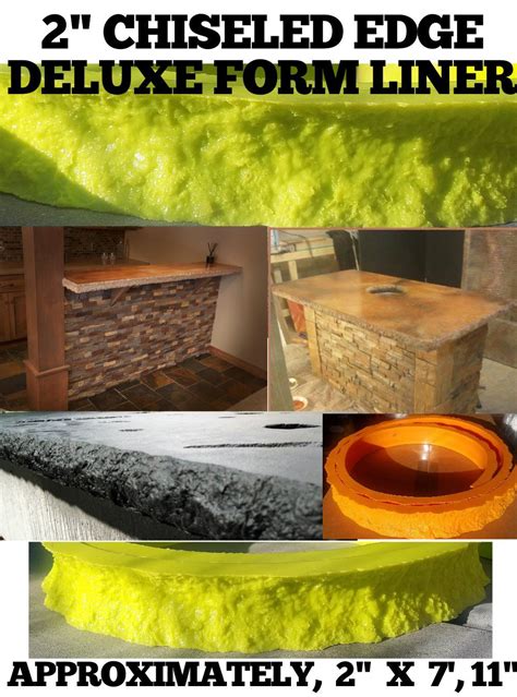 Best countertop edge forms for decorative concrete countertops - Something Better Corporation ...