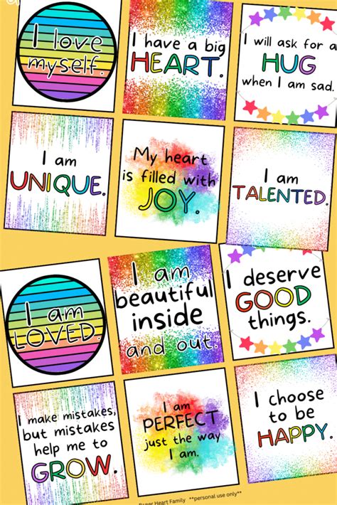 110 Positive Affirmations For Kids (With Printable Cards)