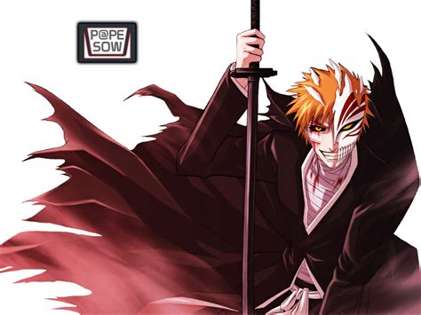 Bleach : Kurosaki Ichigo Hollow Form Wallpaper - All About Anime and ...