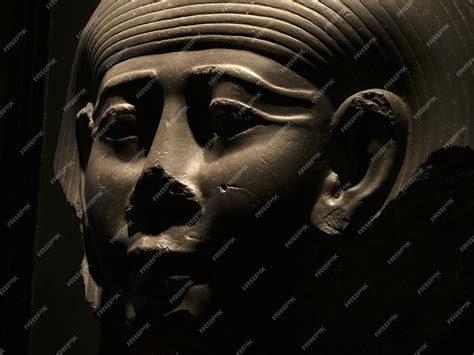 Premium Photo | Egyptian sarcophagus hieroglyphs close up detail