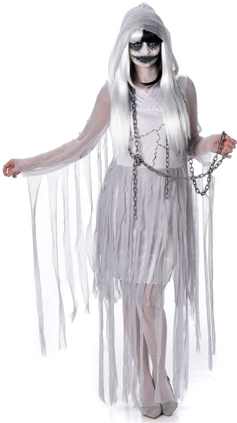 Ghostly Girl Ghoul Ladies Costume | All Ladies Halloween Costumes | Mega Fancy Dress