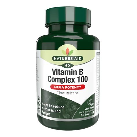 Natures Aid Vitamin B Complex 100 - Vegan from Natures Aid UK