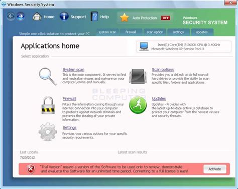 Remove Windows Security System (Removal Guide)