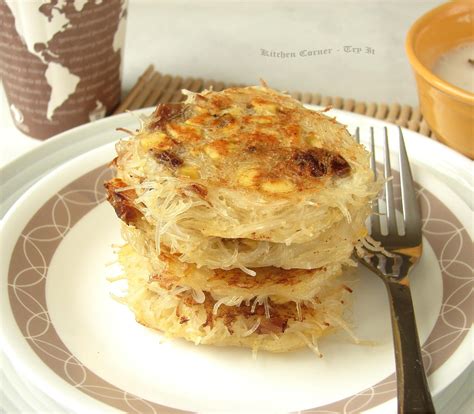 Rice Vermicelli/Rice Noodle Pancake