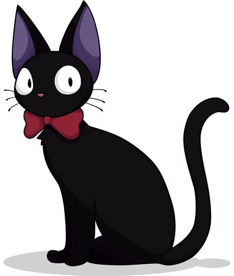 Jiji by Dekodere | Kiki cat, Cat drawing, Anime cat