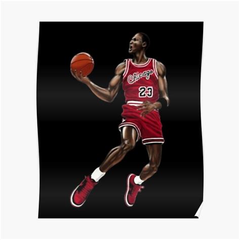 "michael jordan the shot" Poster for Sale by KienTruongPiii | Redbubble