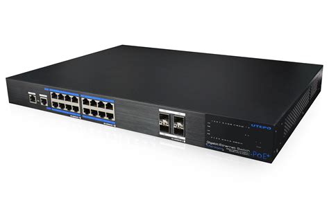 16 Gigabit PoE Ports Managed Ethernet Switch-PoE Switch-Network Switch-Industrial PoE Switch ...