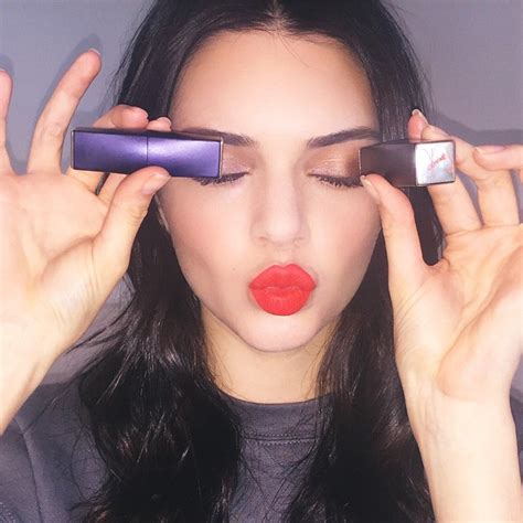 Kendall Jenner, Lipstick Queen: The Model Unveils Her Estee Lauder Lipstick