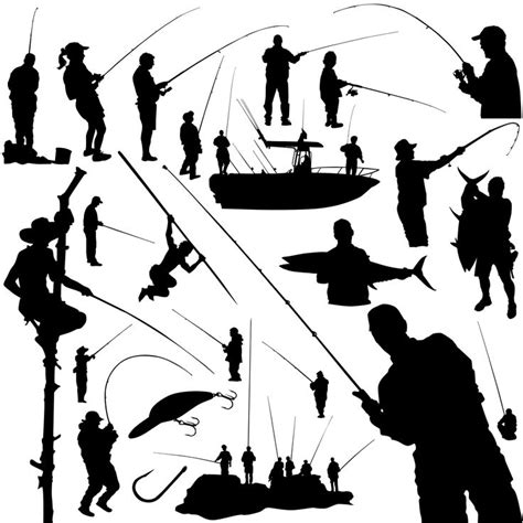 fisherman boy silhouette clipart 20 free Cliparts | Download images on ...