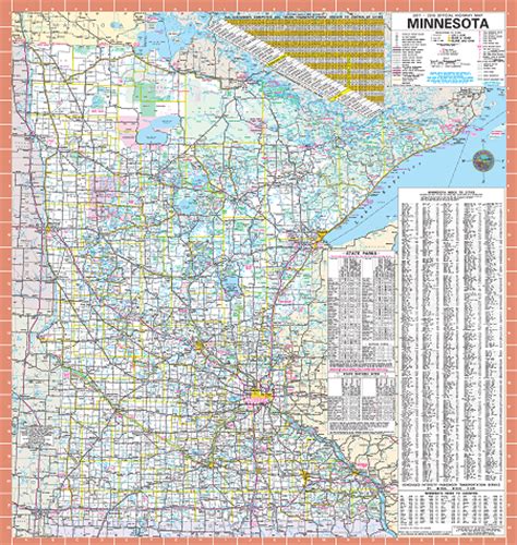 Official Minnesota State Highway Map