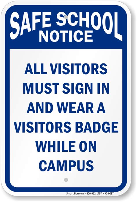 School Security Signs | MySecuritySign