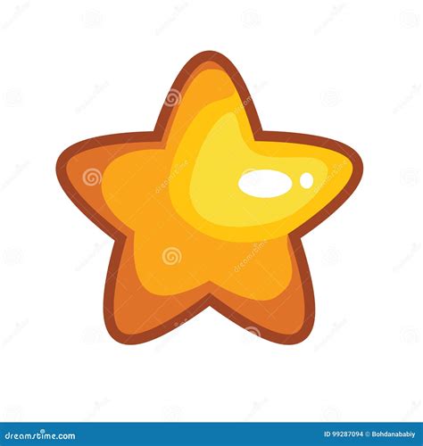 Logo with cartoon star stock vector. Illustration of group - 99287094