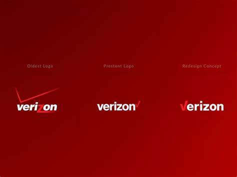 Verizon Branding | Redesign, Concept, Logo redesign