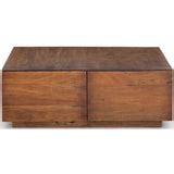 Duncan Storage Coffee Table, Reclaimed Fruitwood – High Fashion Home