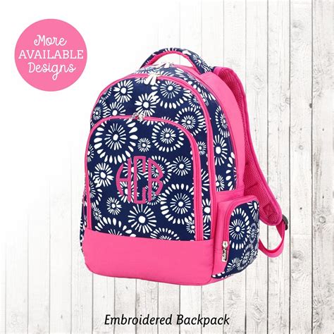 CLOSE OUT Personalized Backpack for Girl Monogrammed Backpack - Etsy