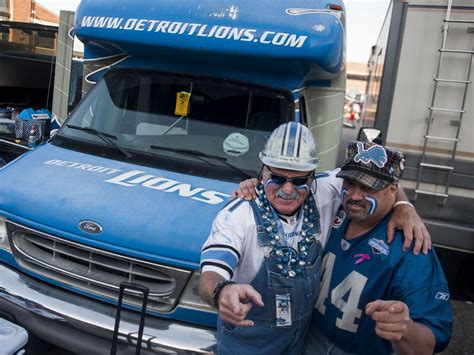 Fan-demonium! Inside pumped-up Lions tailgate scene at Eastern Market