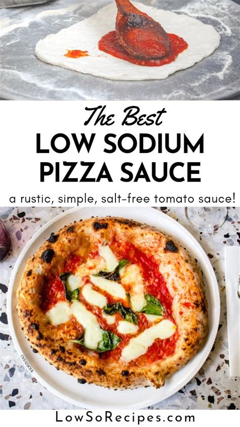 Low Sodium Pizza Sauce Recipe (No Salt Added) - Low So Recipes