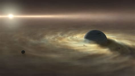 Gas and Dust Stop Planets From Eating Their Moons - Universe Today