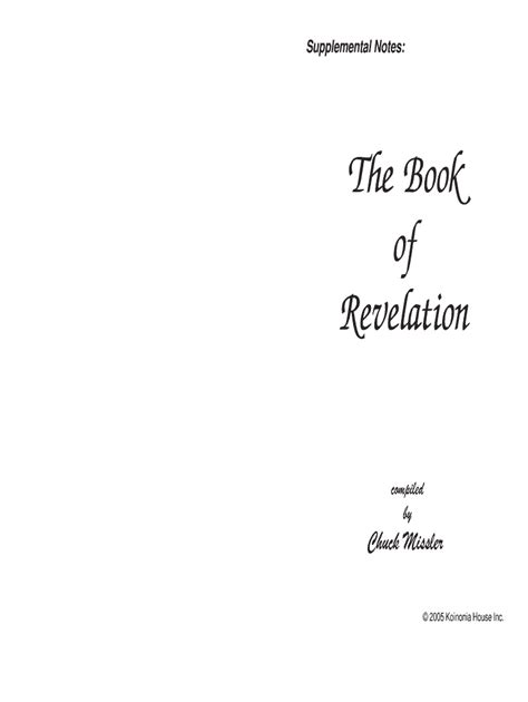 Chuck missler revelation pdf: Fill out & sign online | DocHub