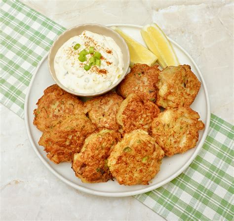 Crab Fritters Recipe with an Easy Spicy Tartar Sauce