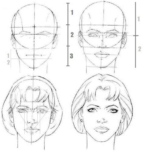 how to draw portraits – tutorials and ideas | Sky Rye Design