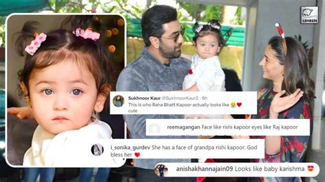 Ranbir-Alia Reveals Daughter, Raha's Face, Netizens Compare Her With ...