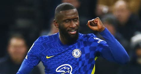 Antonio Rudiger celebrates his Carabao Cup goal against Tottenham ...