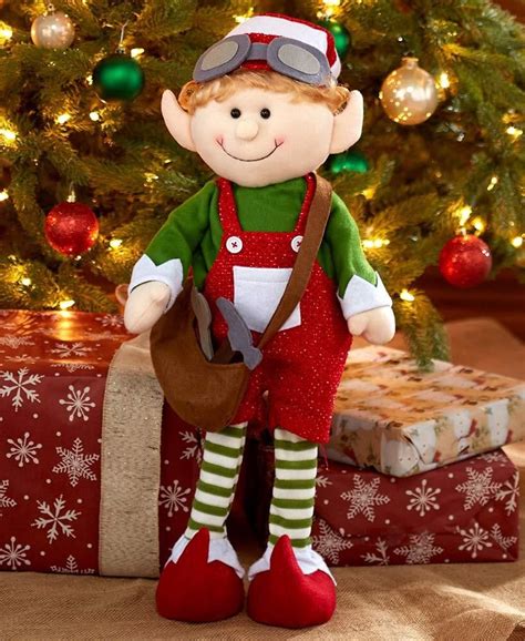 2-Ft. Decorative Holiday Elves | Elf christmas decorations, Christmas crafts, Christmas elf