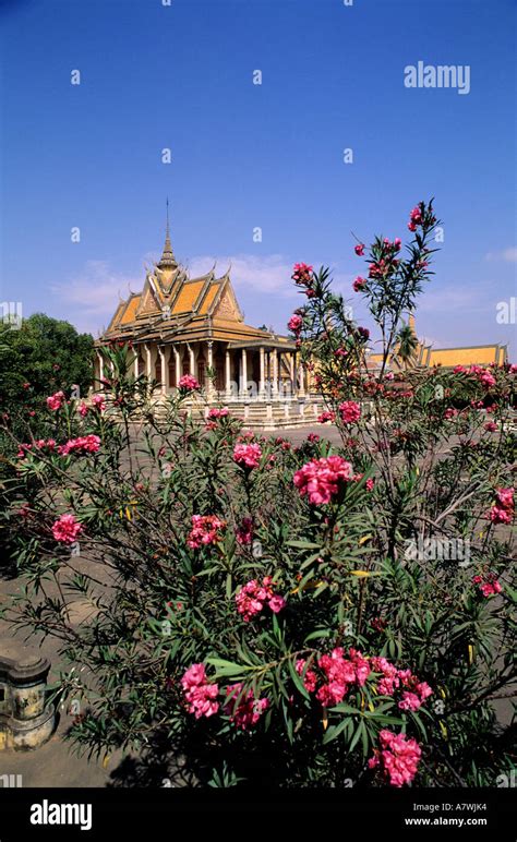 Cambodia, Phnom Penh, the Silver Pagoda Stock Photo - Alamy