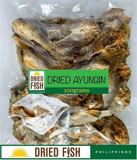 DFP Dried Seafood Semi-Salted Ayungin 100g | Lazada PH