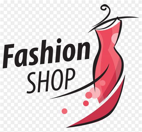 Fashion shop logo design on transparent background PNG - Similar PNG