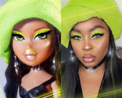 People are turning themselves into human versions of Bratz dolls using makeup, and the ...