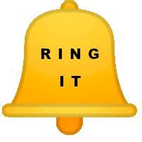 Ring It Sticker - Ring It - Discover & Share GIFs