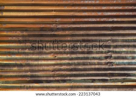 Corrugated metal siding Stock Photos, Images, & Pictures | Shutterstock