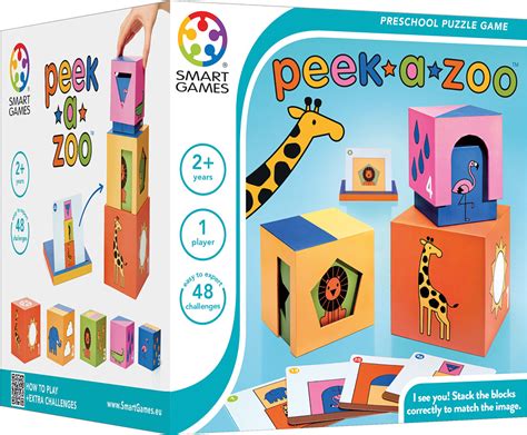 Peek-A-Zoo Preschool Puzzle Game - The Good Toy Group