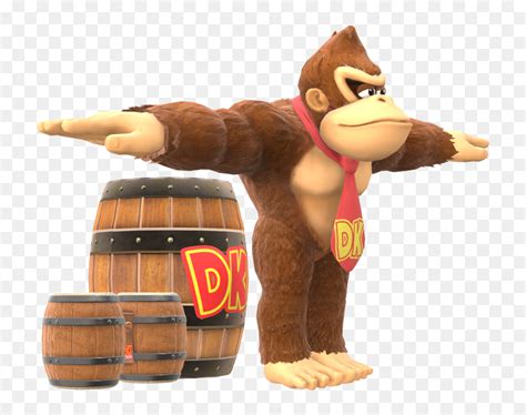 Download Zip Archive - Super Smash Bros Ultimate Donkey Kong, HD Png Download - vhv