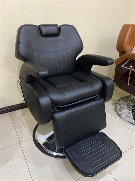 BLACK HYDRAULIC BARBERS CHAIR | Lazada PH