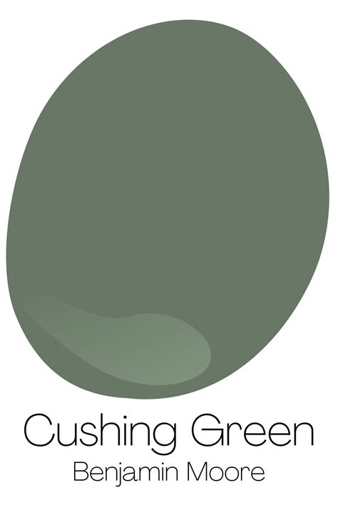 Best Green Paint Colors - Cushing Green Soft Green Paint Color, Sage Green Paint, Sage Green ...